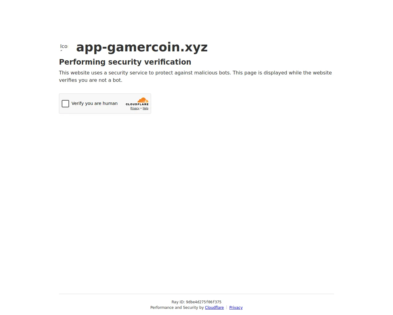 Screenshot of app-gamercoin.xyz