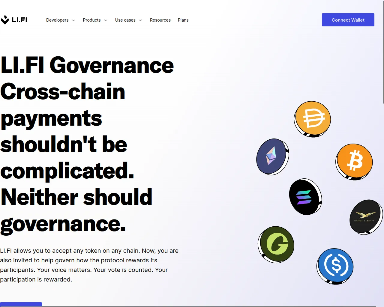 Screenshot of voting-lifi.xyz