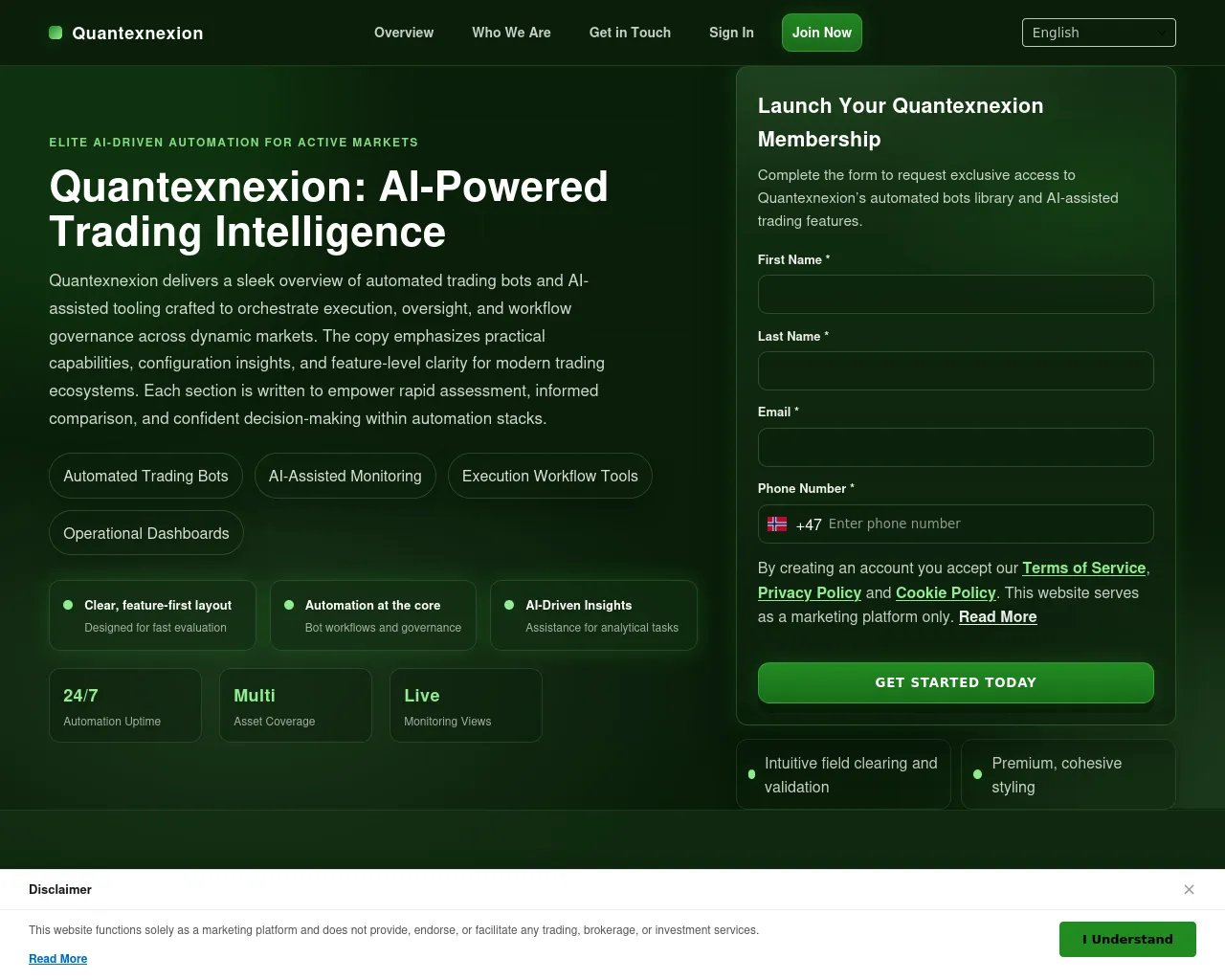 Screenshot of quantexnexion.shop