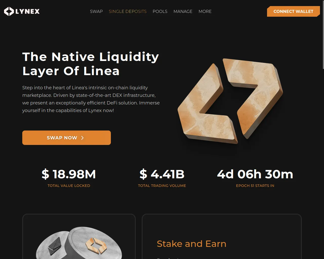 Screenshot of lynexfl.org