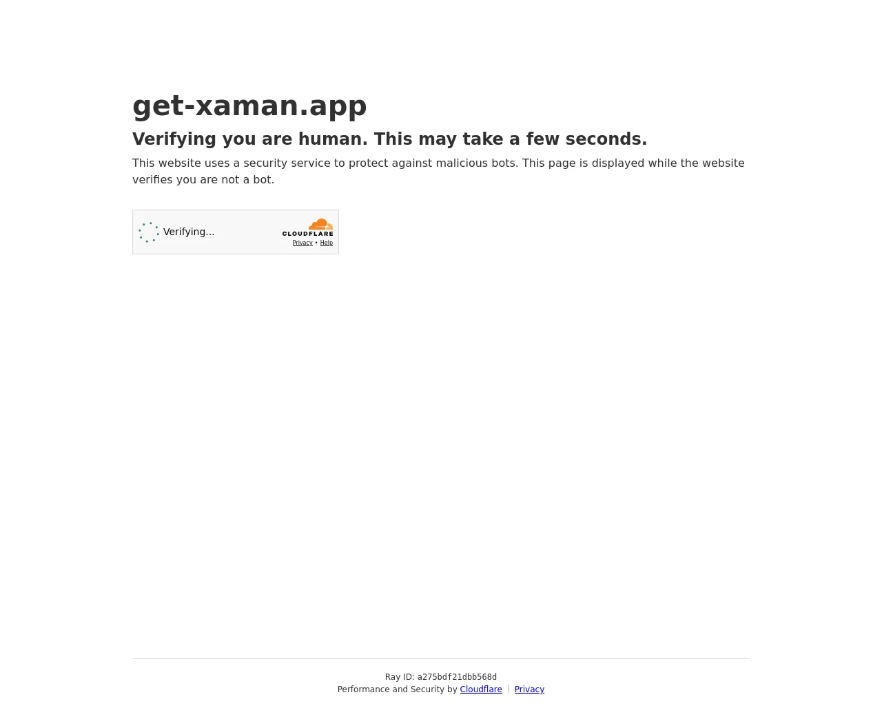 Screenshot of get-xaman.app