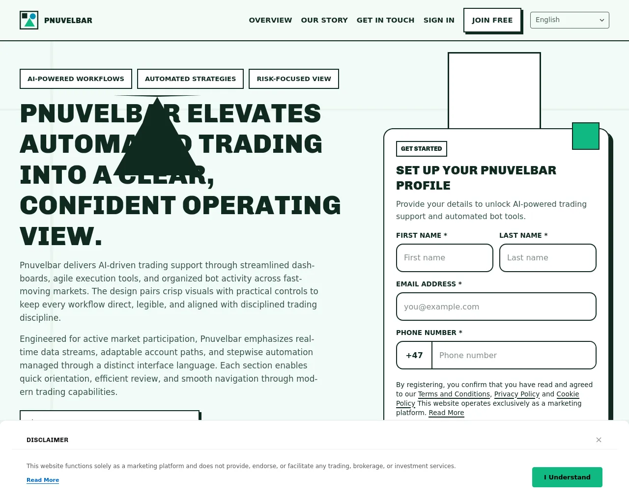Screenshot of pnuvelbar.digital