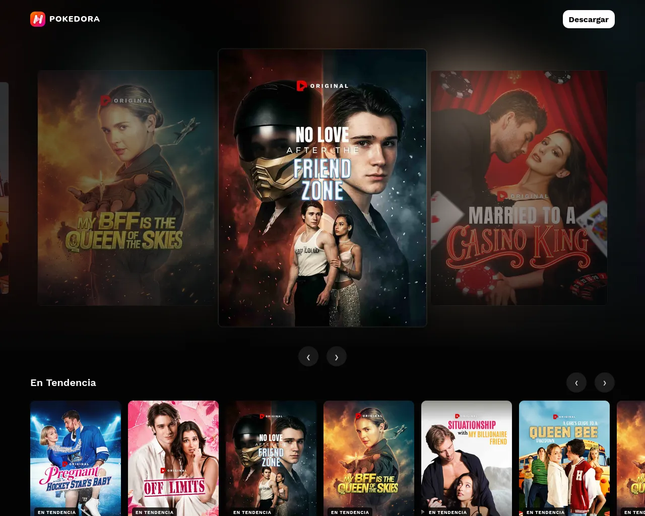 Screenshot of pokedoratv.com