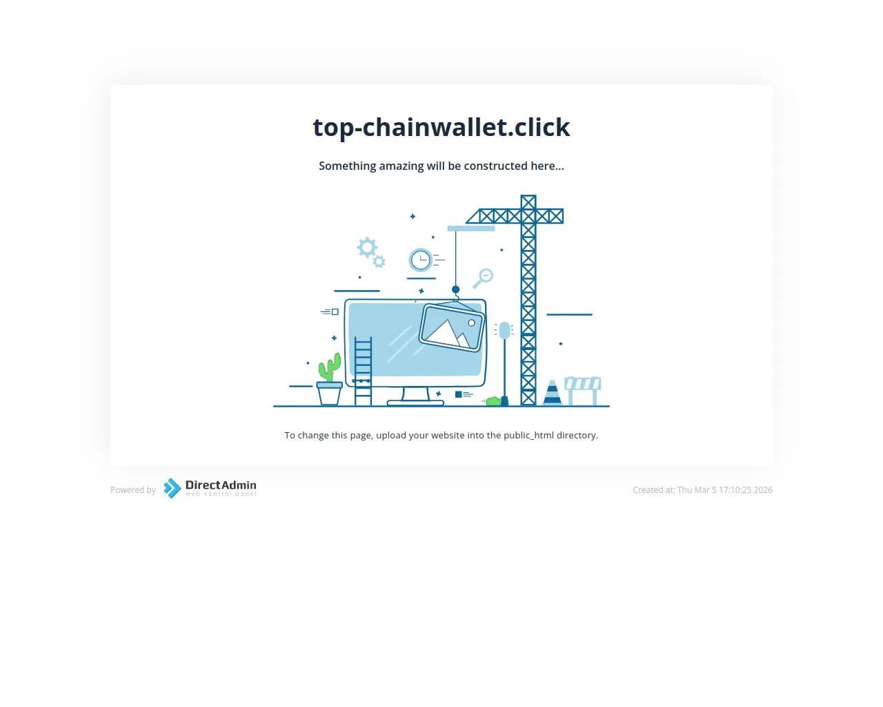 Screenshot of top-chainwallet.click