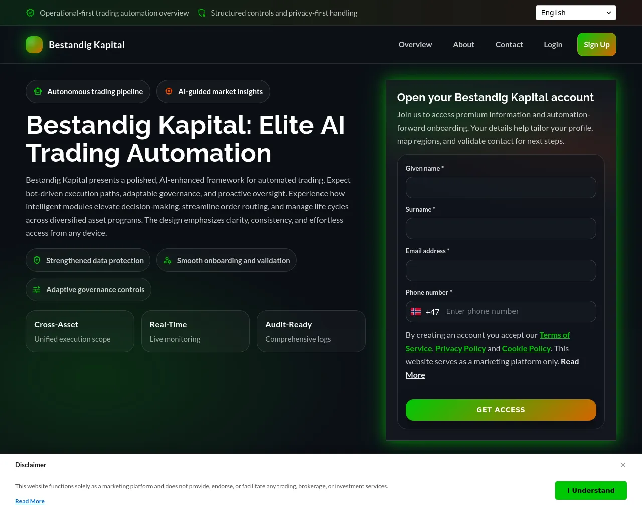 Screenshot of bestandigkapital-app.com