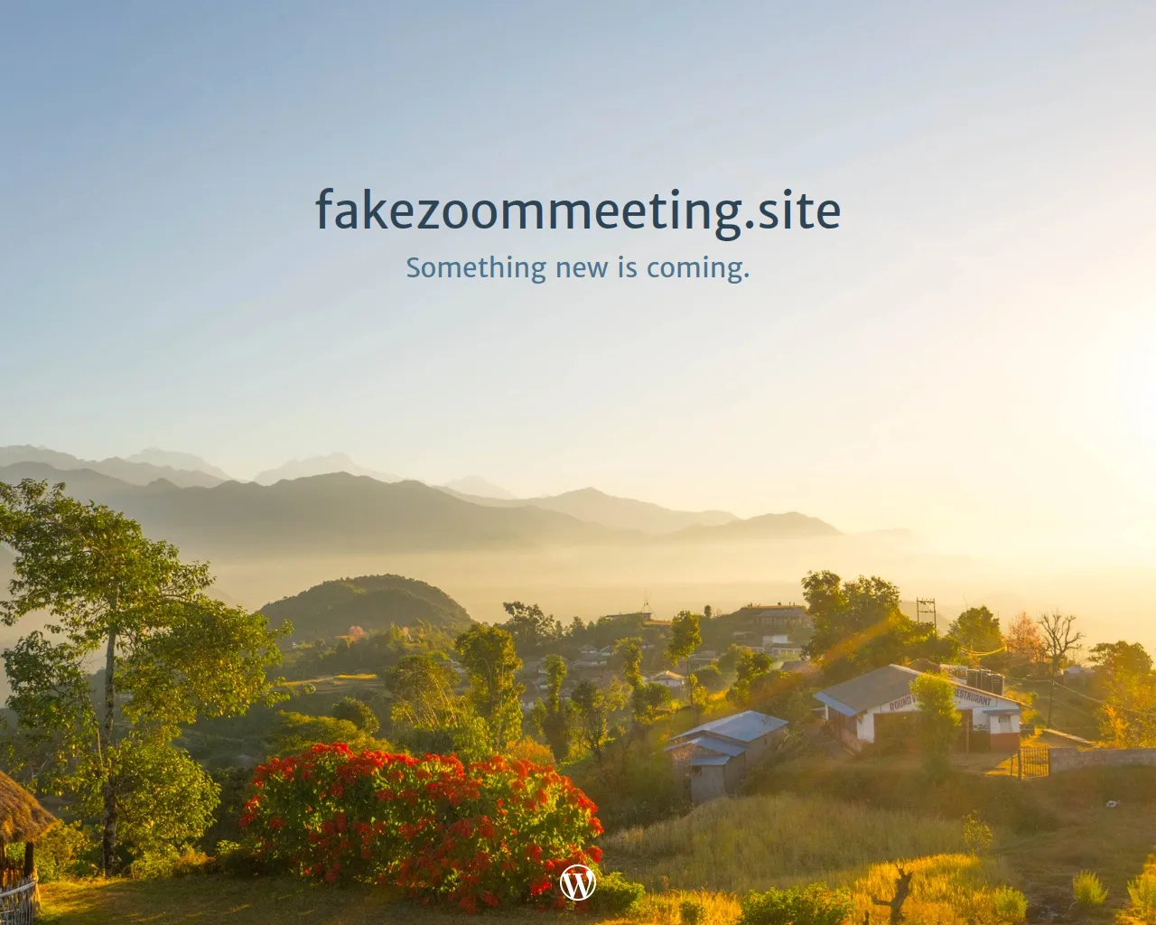 Screenshot of fakezoommeeting.site