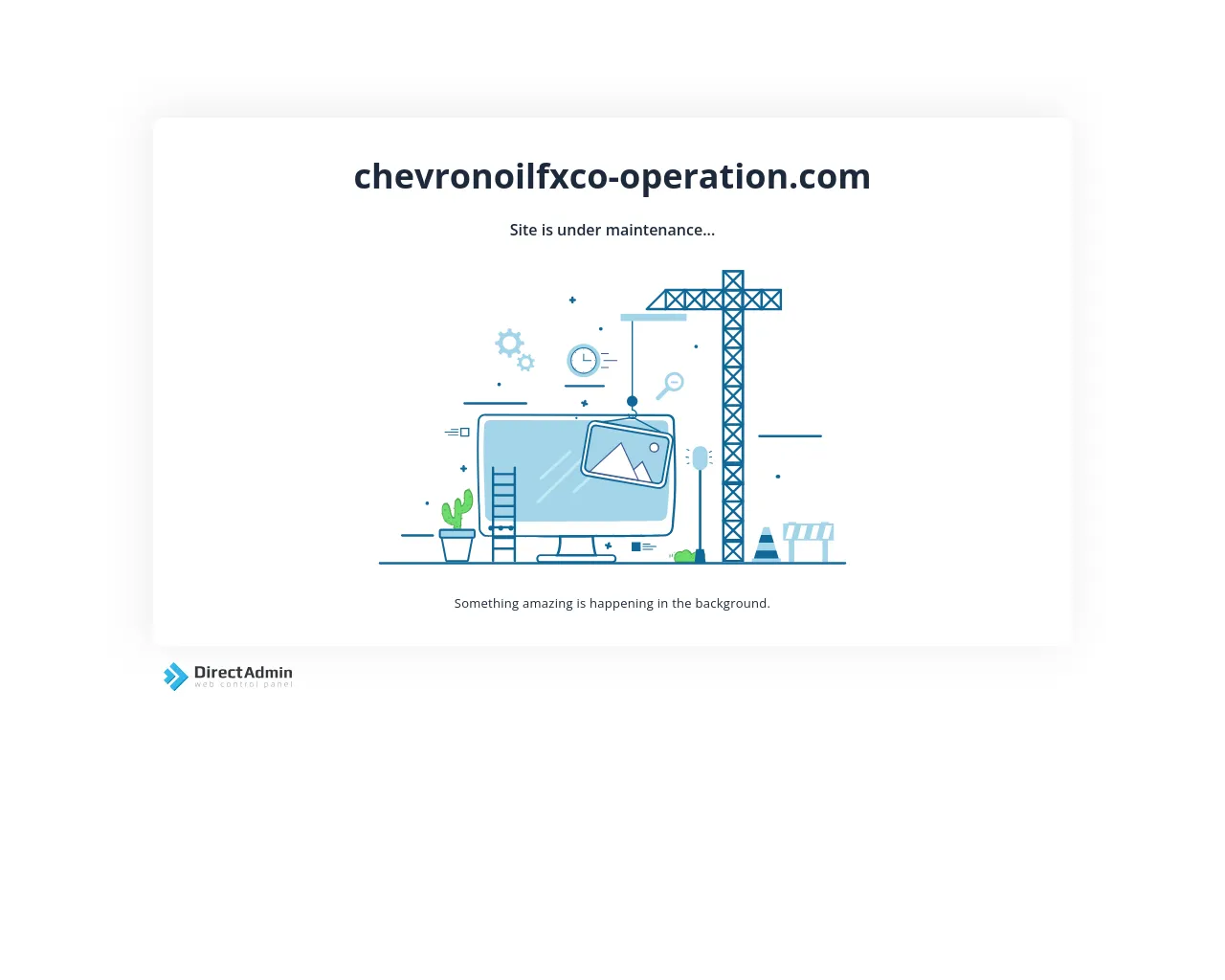 Screenshot of chevronoilfxco-operation.com
