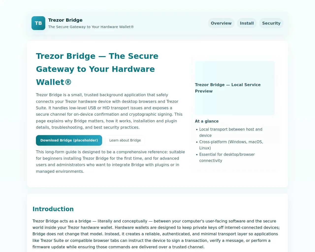 Screenshot of connect-io-briedge-trzer.pages.dev