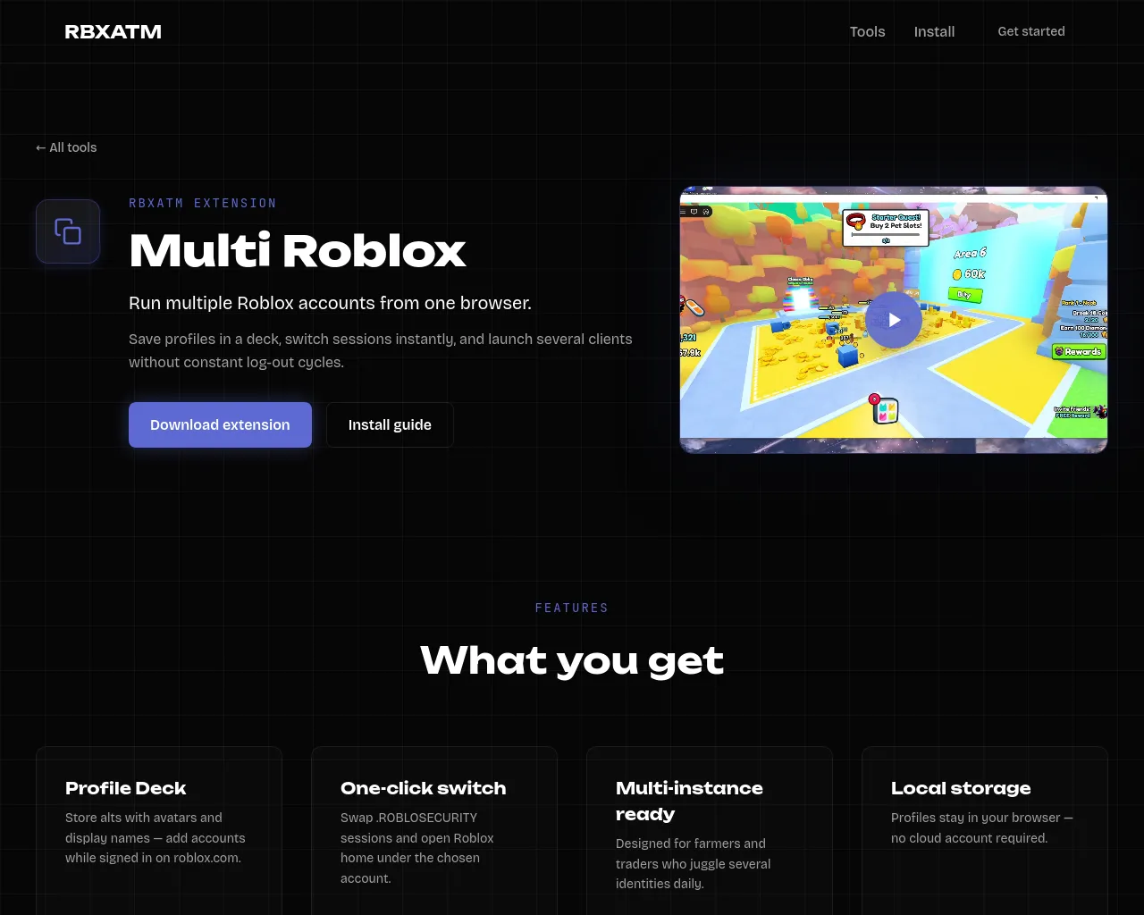 Screenshot of rbxatm.icu