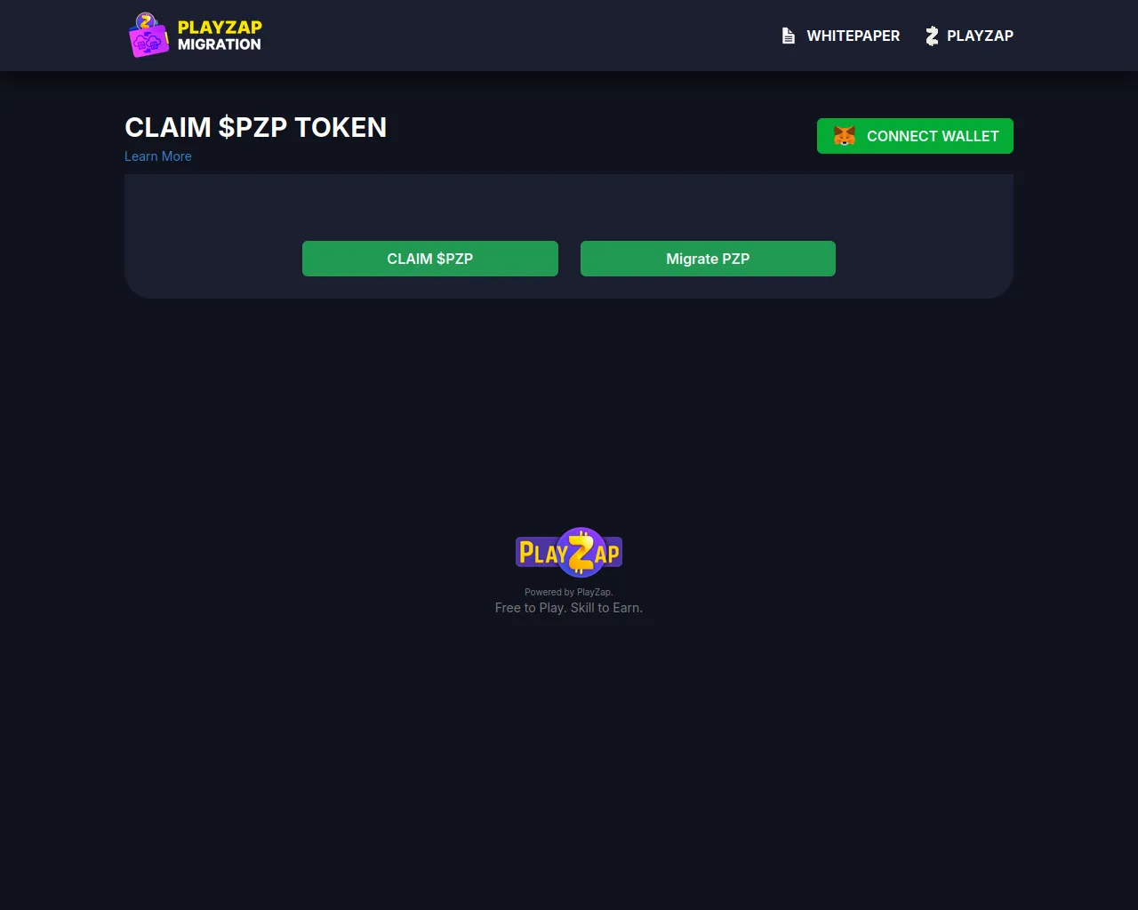 Screenshot of playzap-migrate.org