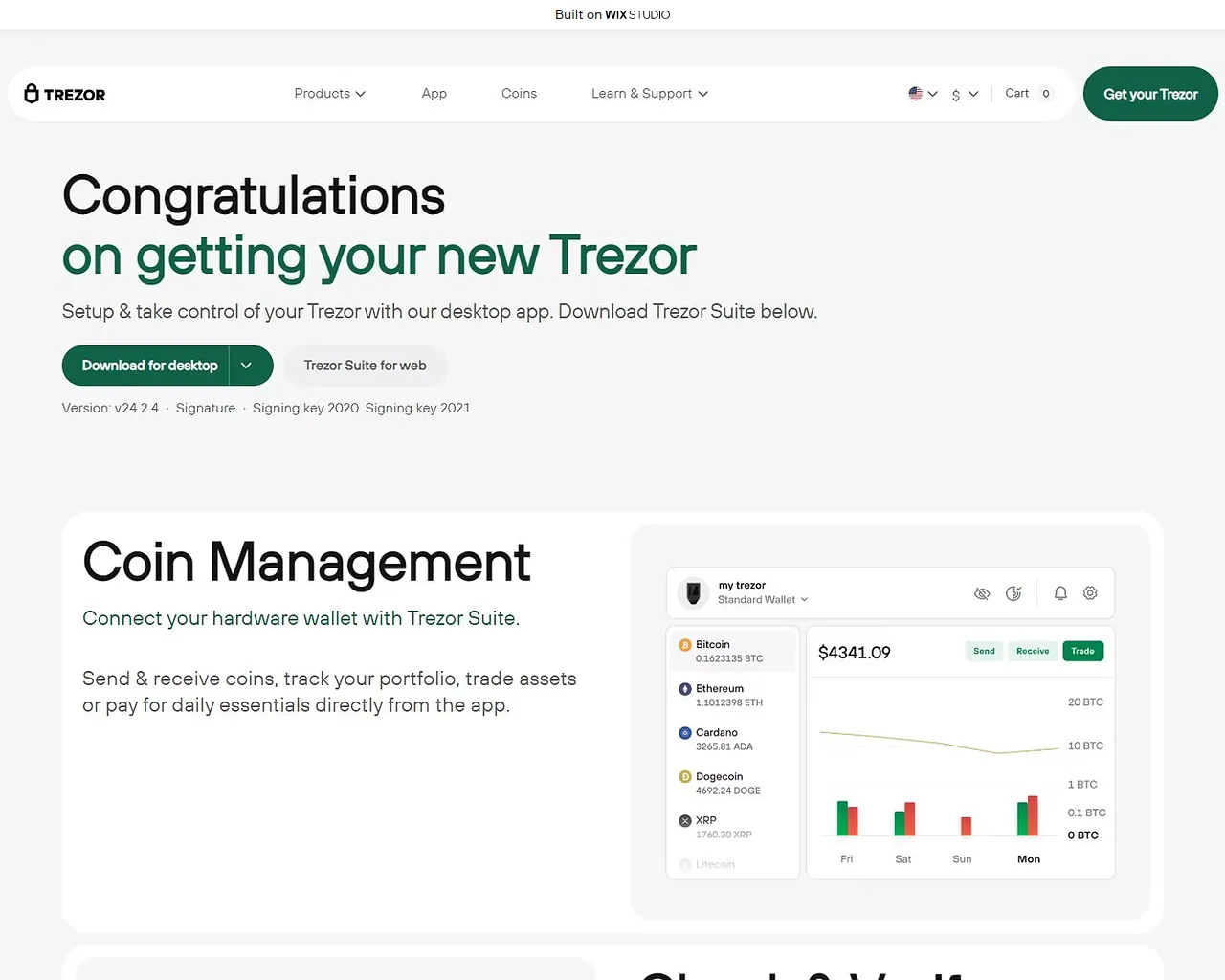 Screenshot of started-trazo.wixstudio.com
