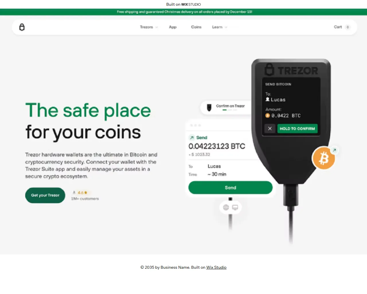 Screenshot of userbridge.wixstudio.com