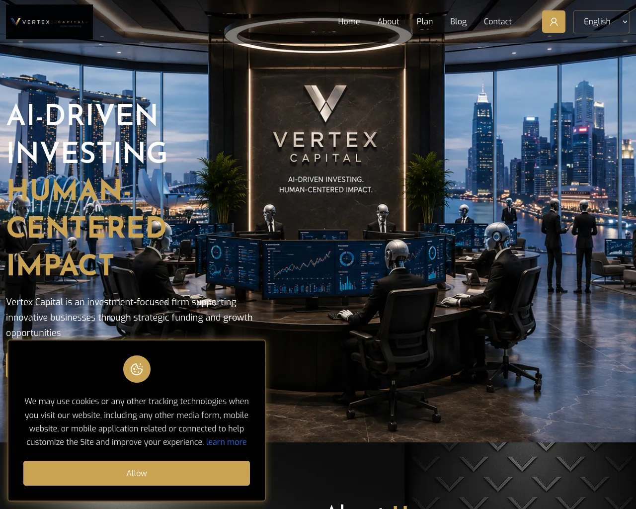 Screenshot of vertex-capital.org