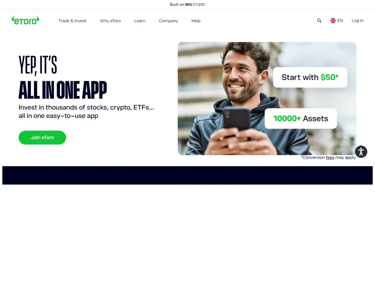 Screenshot of ettorologin.wixstudio.com