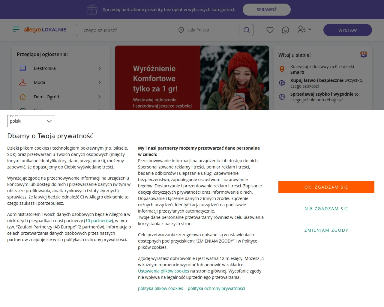 Screenshot of allegrolokalnie.pl-smart20261.sbs