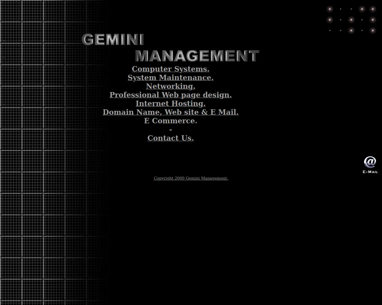 Screenshot of gemini.net.au