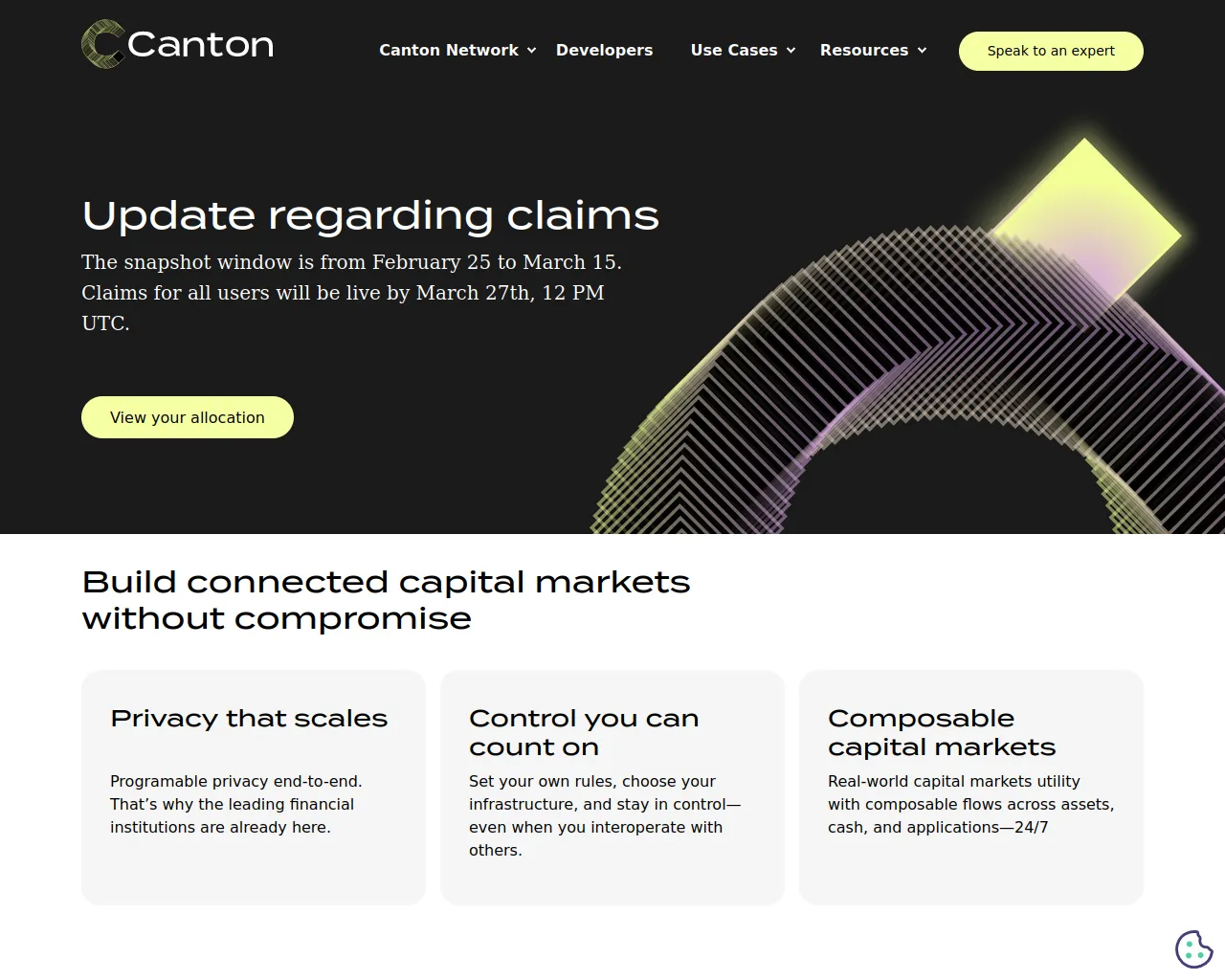 Screenshot of event-canton.com