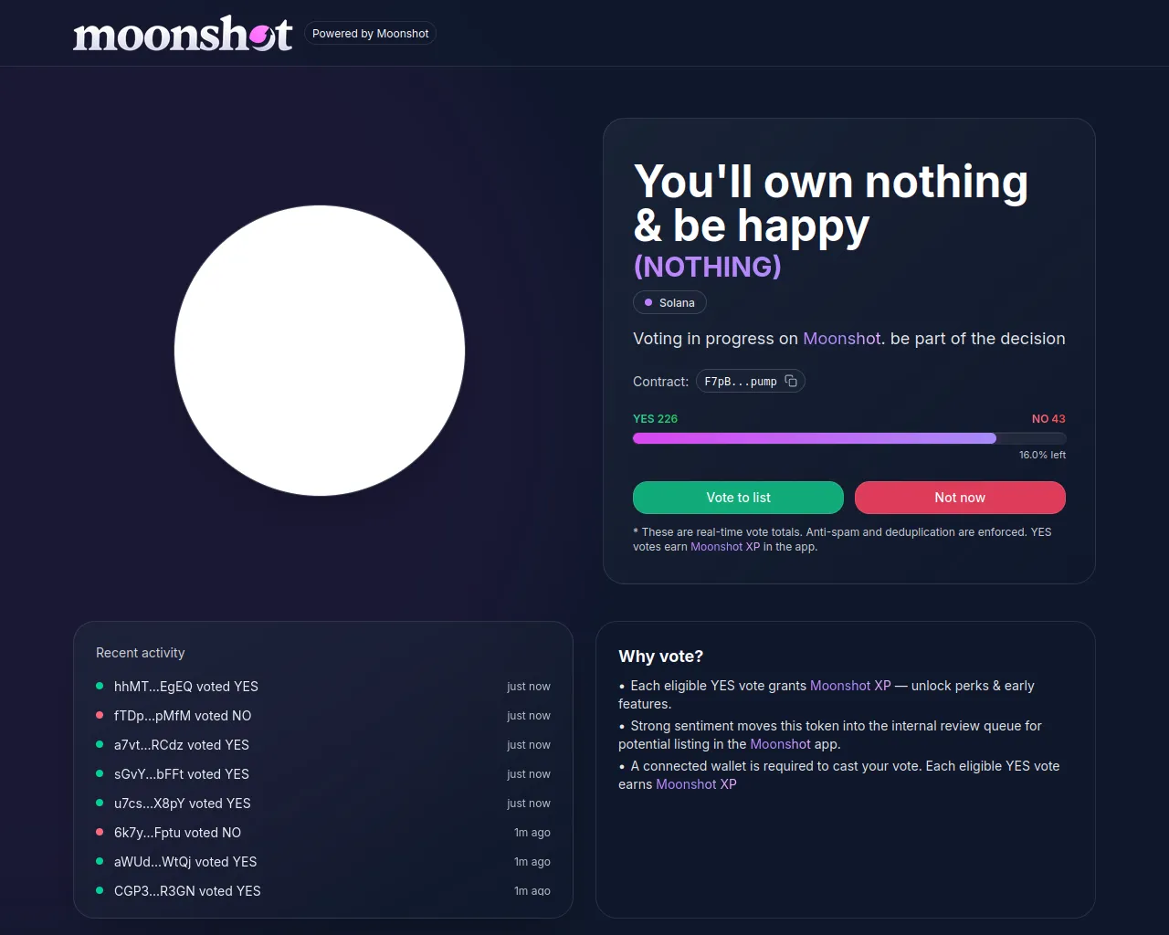 Screenshot of moomshot-votes.org