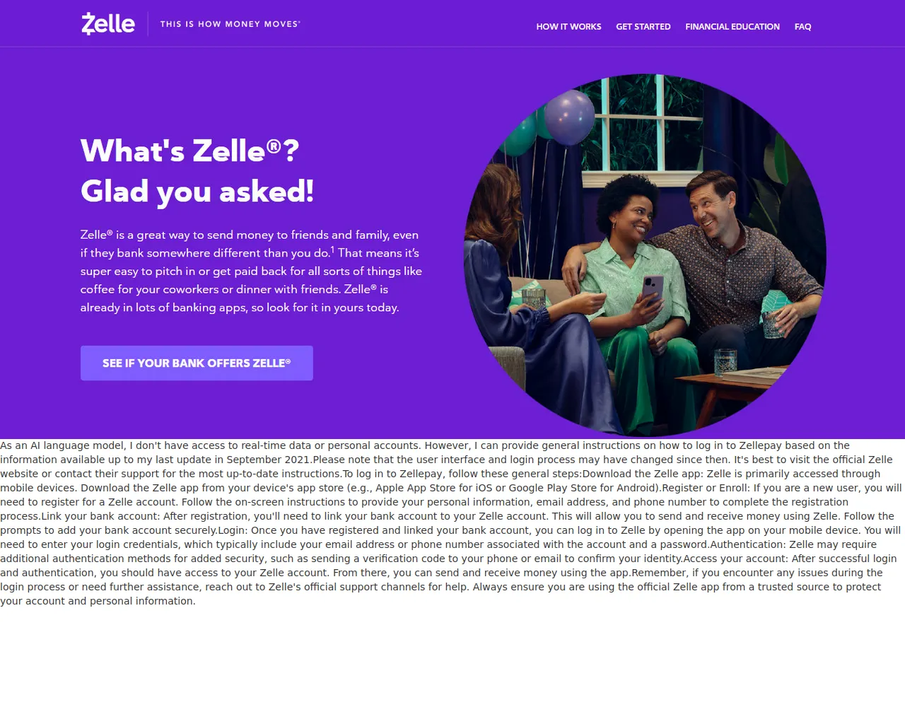 Screenshot of zillepaysupportnumber.webflow.io