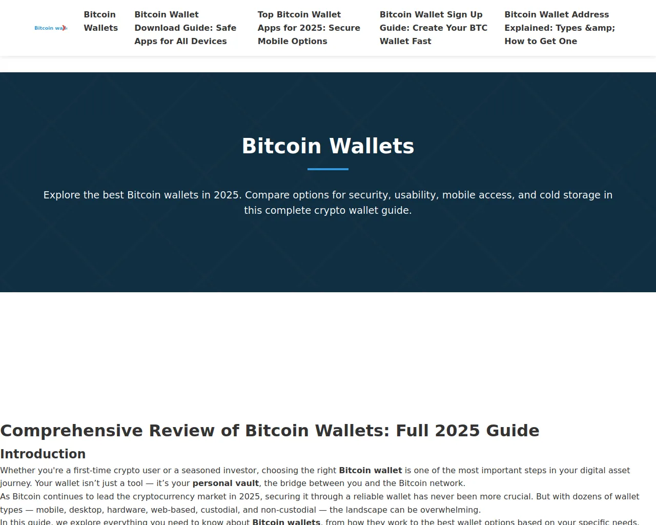 Screenshot of bitcoin-wallet-v1.org