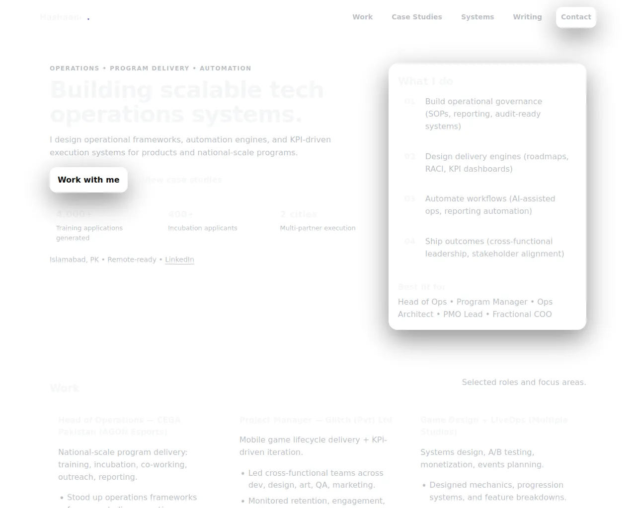 Screenshot of portfolio-5p5.pages.dev