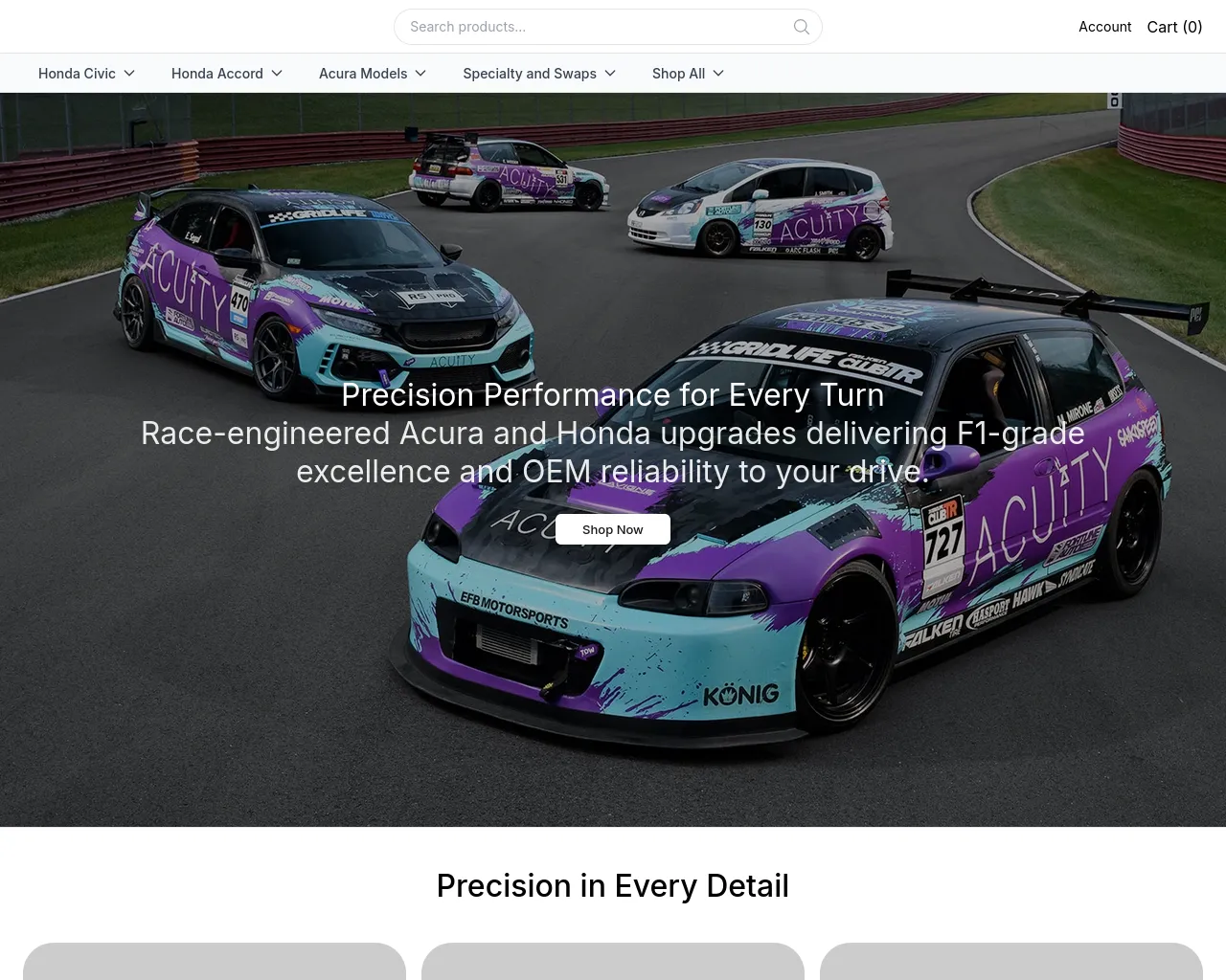 Screenshot of acuityinstrumentsstore.shop