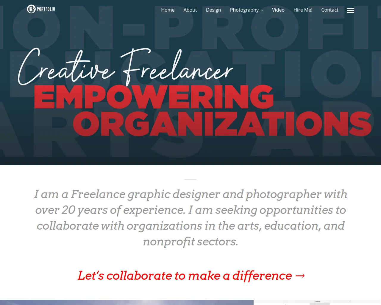 Screenshot of jrsdesignart.com