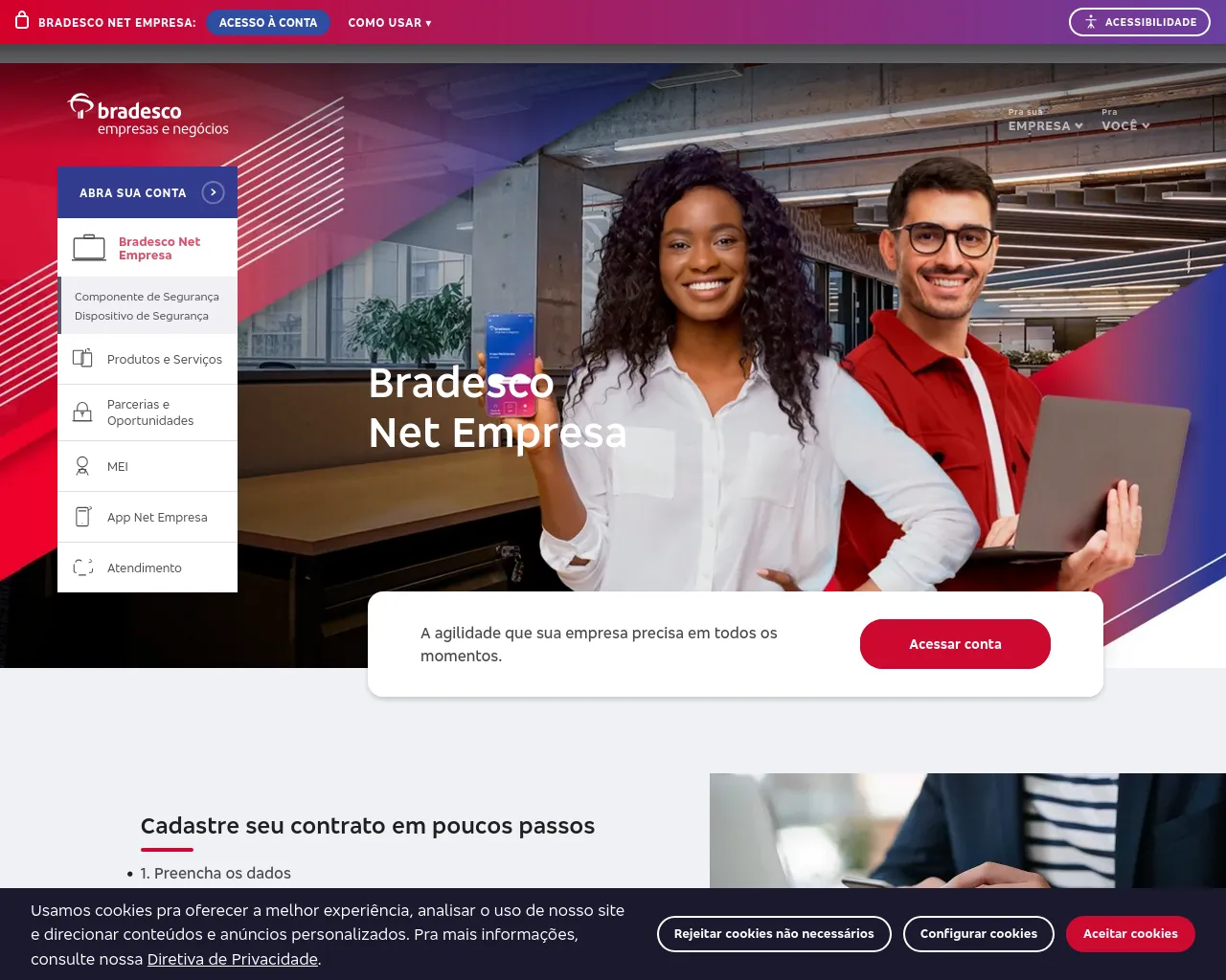 Screenshot of ne777empresa.com