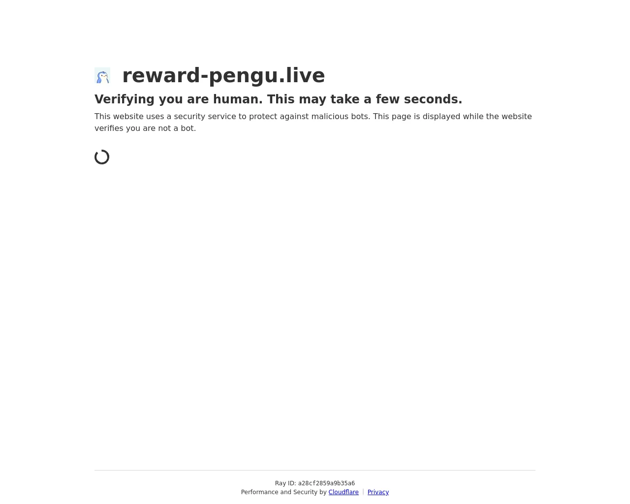 Screenshot of reward-pengu.live