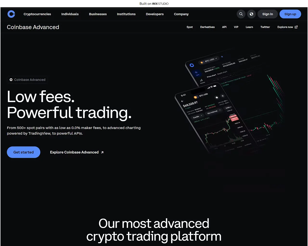 Screenshot of ssocoinbsae.wixstudio.com