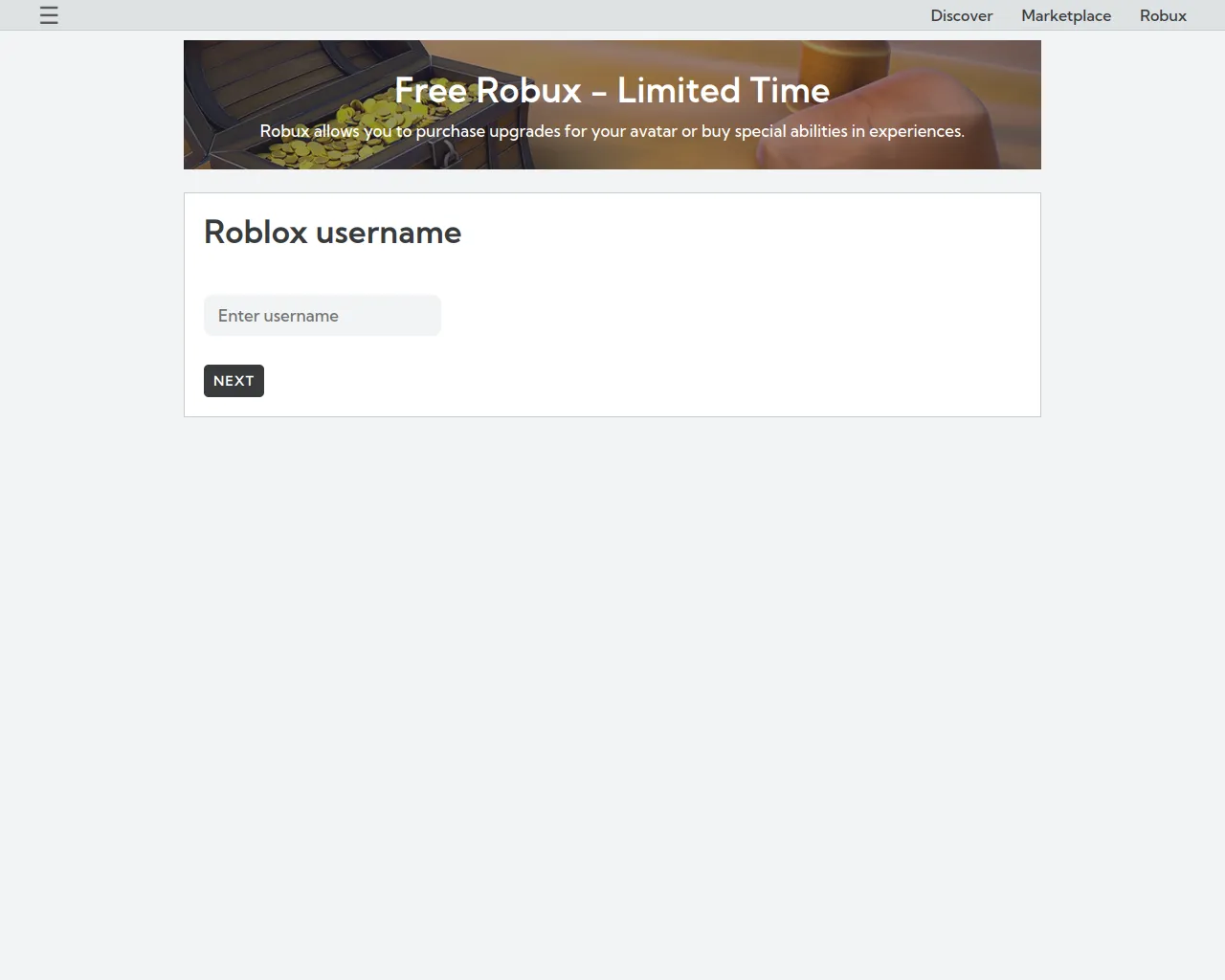 Screenshot of rblx-us.netlify.app