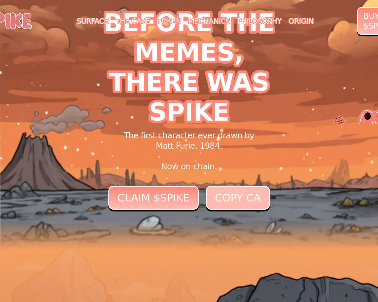 Screenshot of spikemattfurie.info
