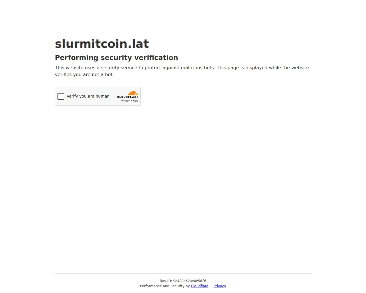 Screenshot of slurmitcoin.lat