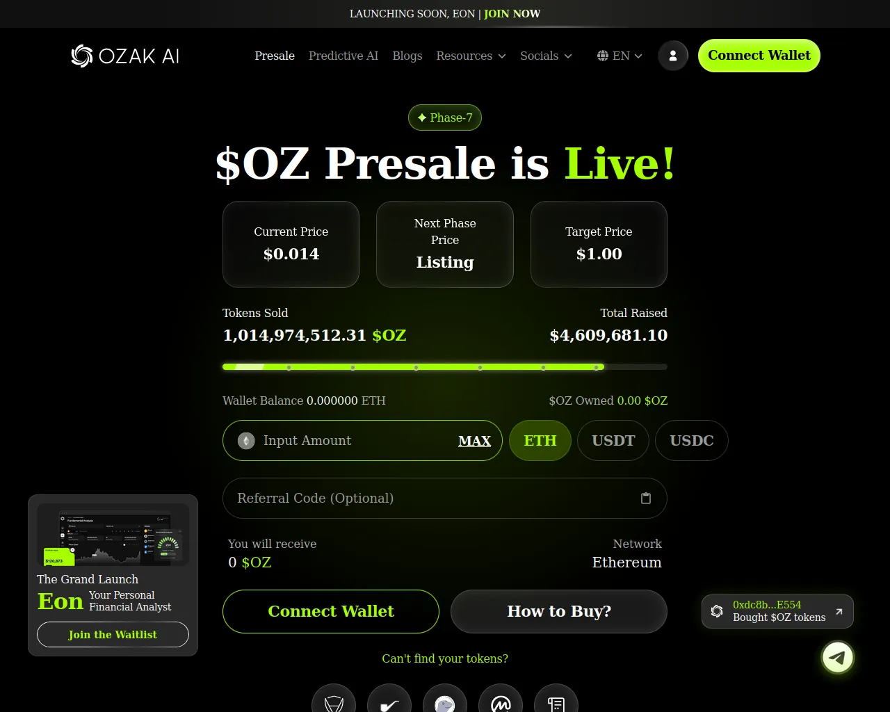 Screenshot of ozak.site