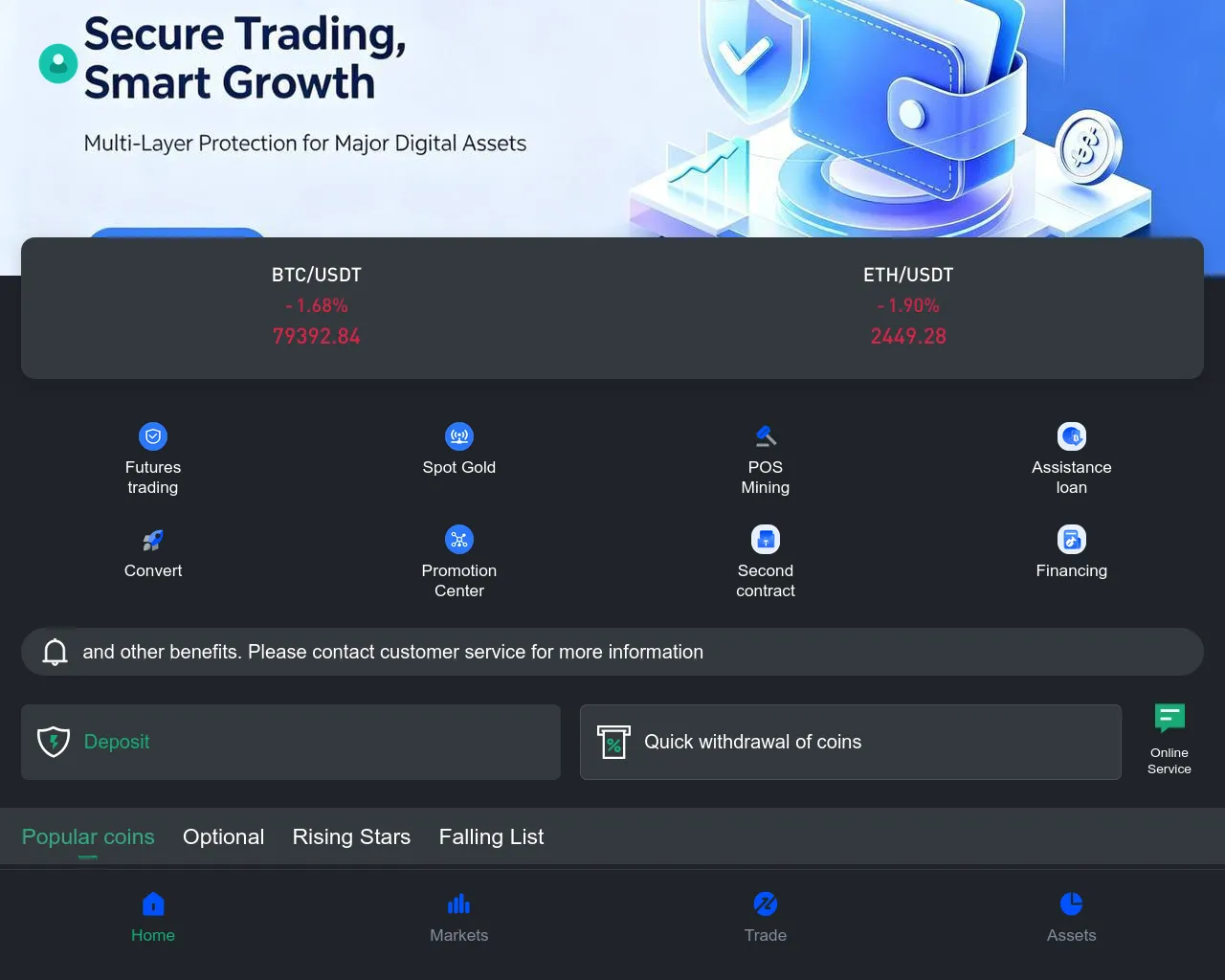 Screenshot of bridgexusdt.vip
