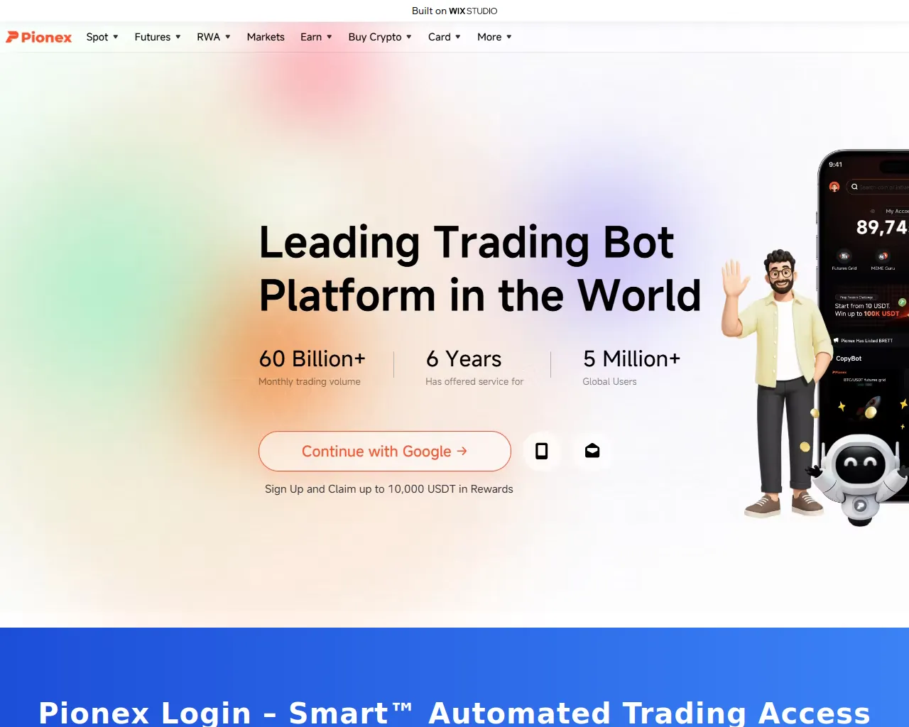 Screenshot of sspionexxcdn.wixstudio.com