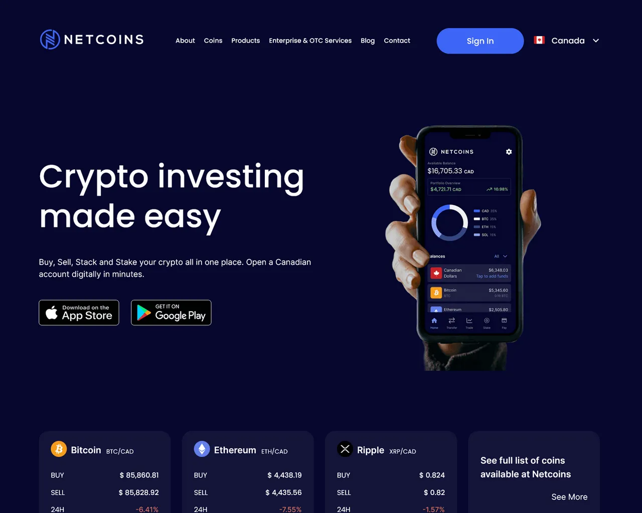 Screenshot of canada-netcoins-auth.webflow.io