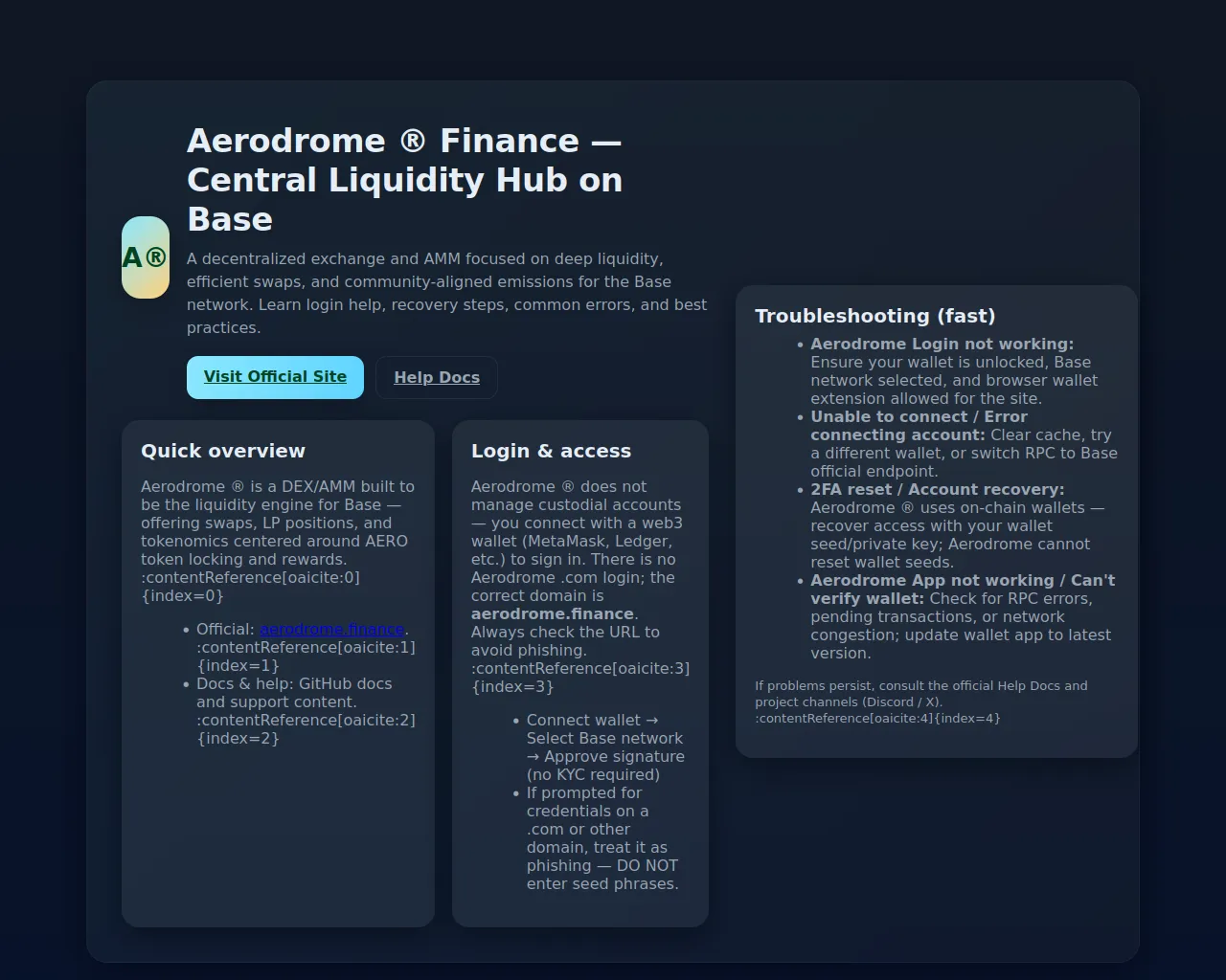 Screenshot of finaance-aeerodrome-us-eng.pages.dev