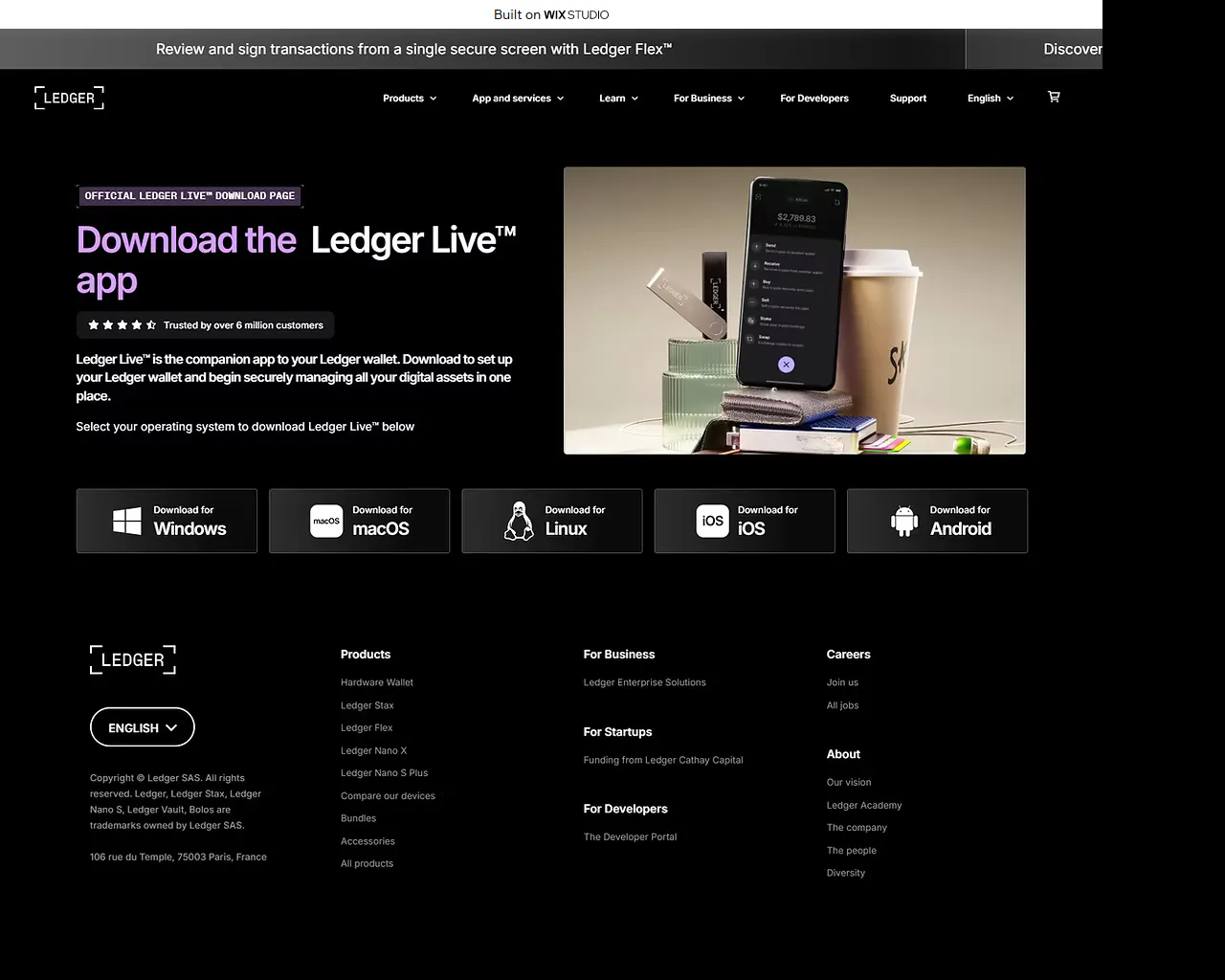 Screenshot of livestartsplatform.wixstudio.com