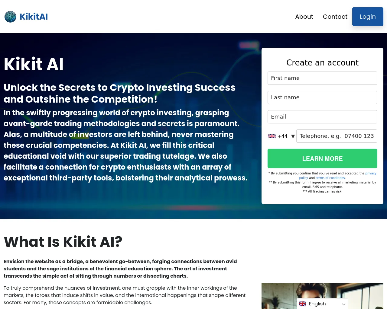 Screenshot of kikitai.app