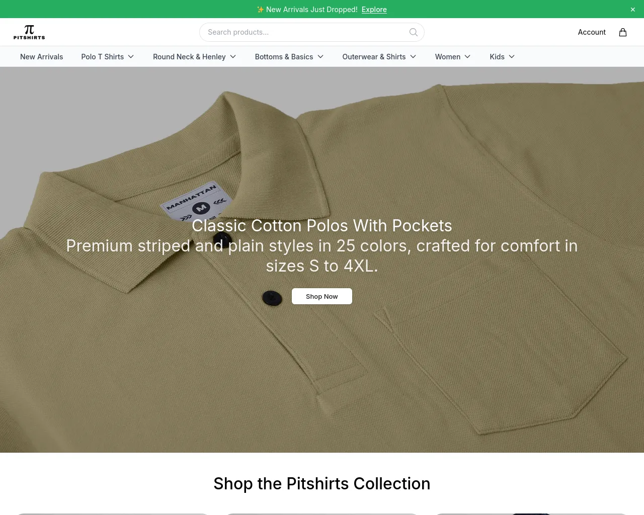 Screenshot of aetherwear.shop