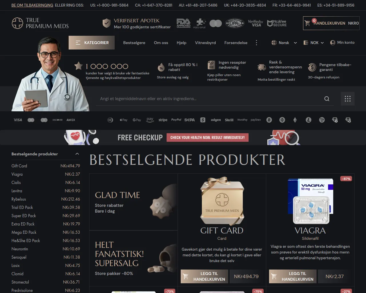 Screenshot of kamagraa24.com