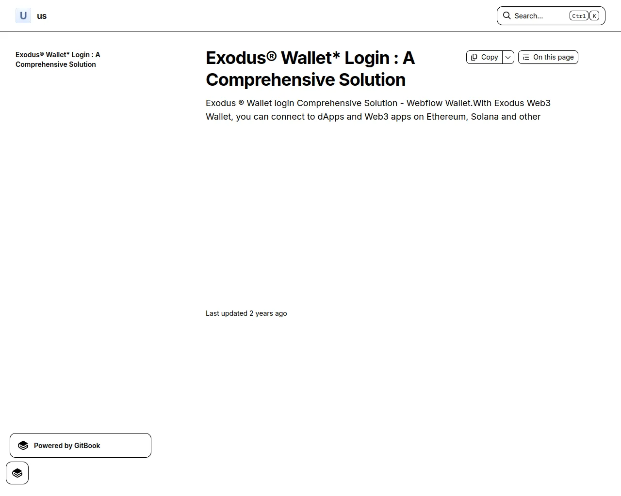 Screenshot of exoodaiswalllogin.gitbook.io