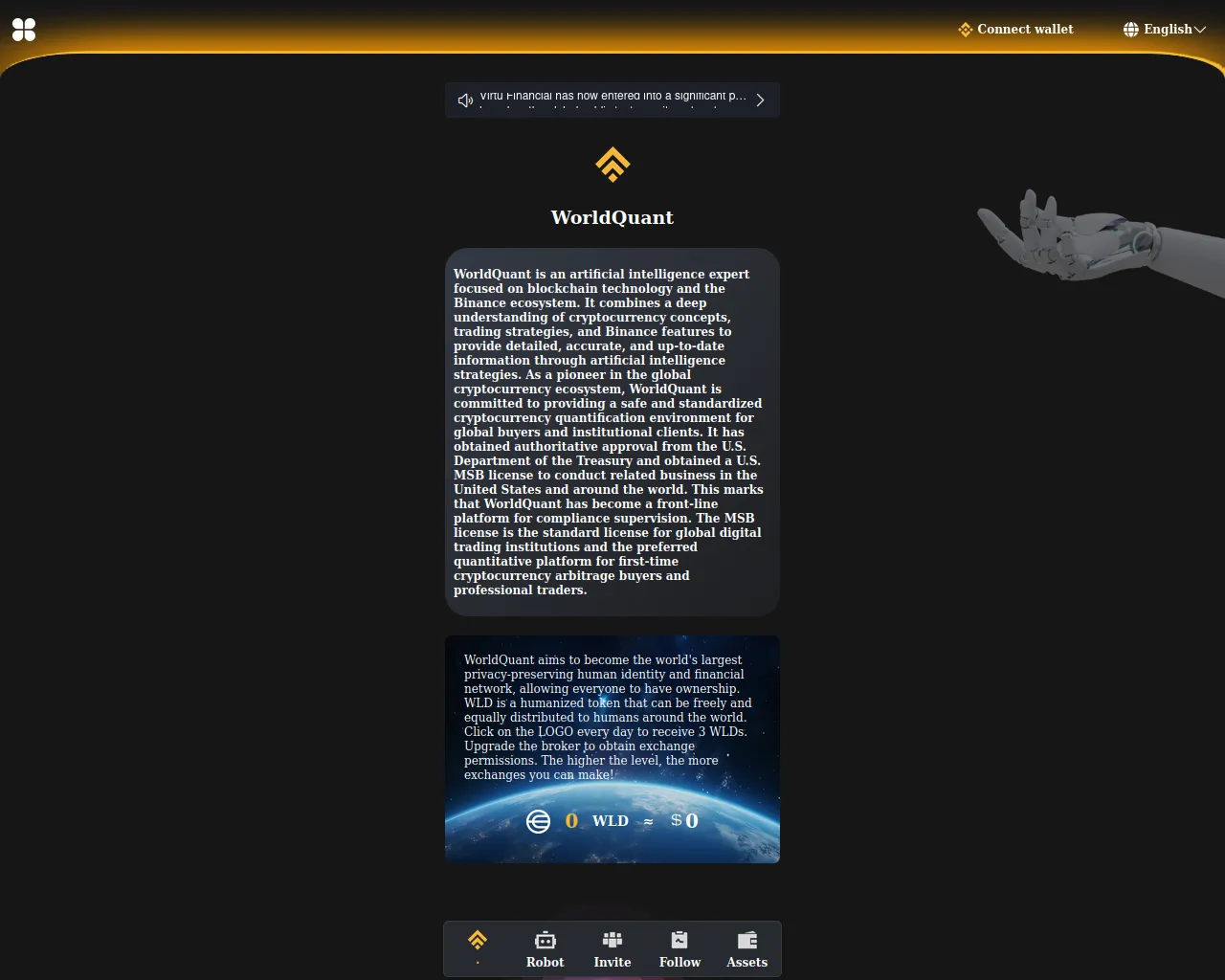 Screenshot of worldqan.top