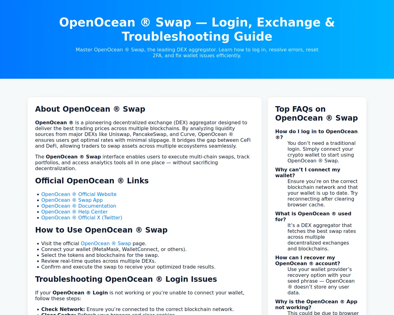 Screenshot of swap-account-oppenocean.pages.dev