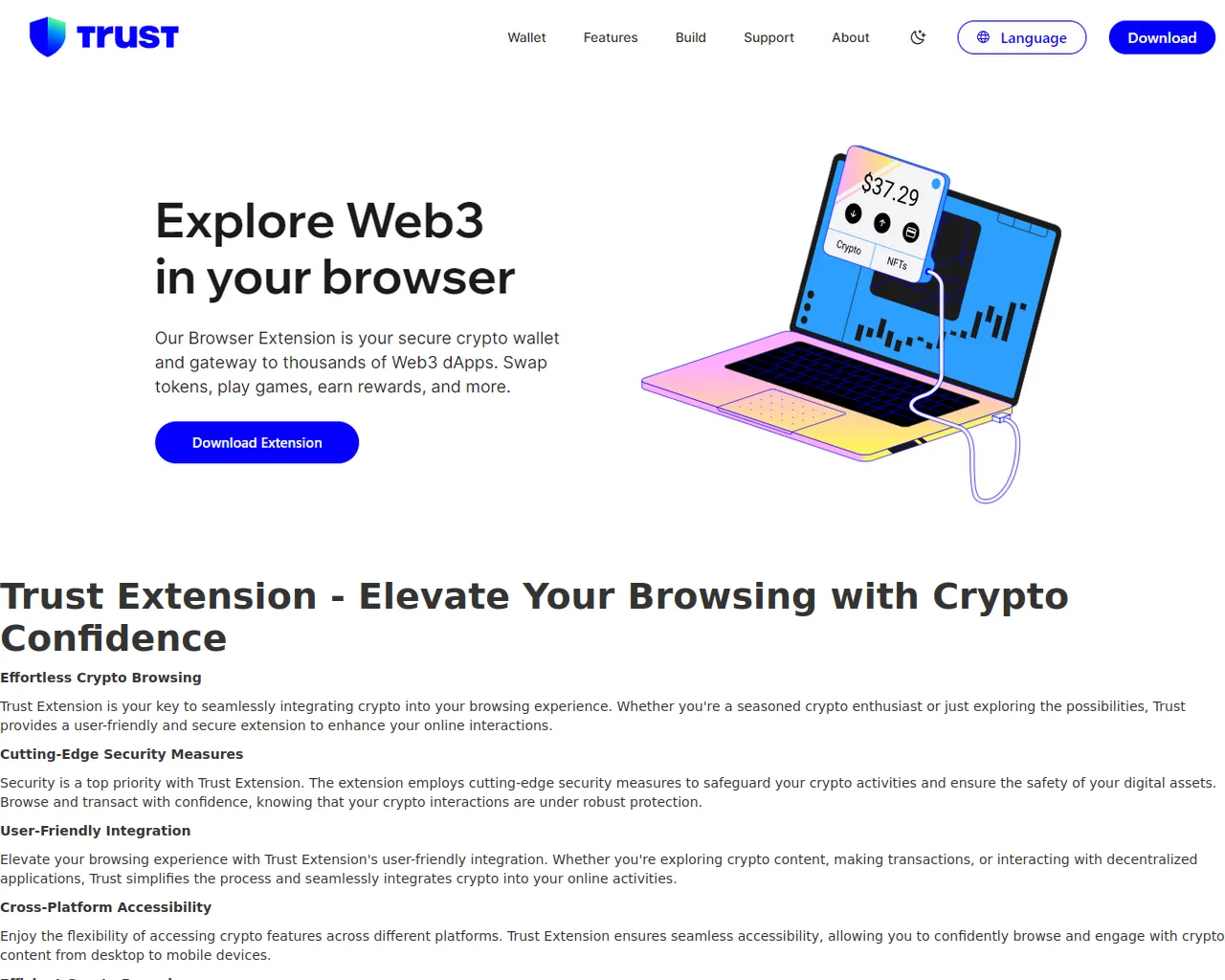 Screenshot of trusuulleteoasees.webflow.io
