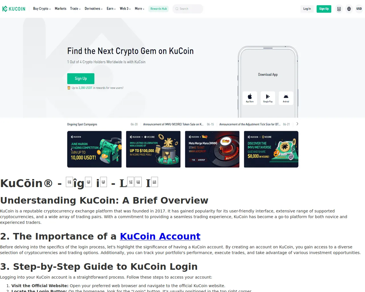 Screenshot of kucinsh-lgin.webflow.io