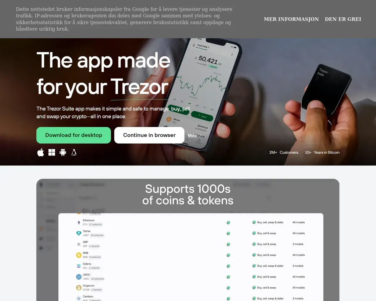 Screenshot of trezor-suiteapp.blogspot.com