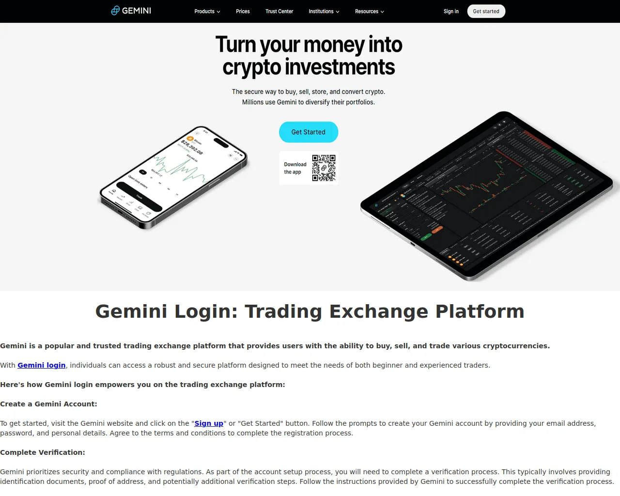 Screenshot of gemiieniilogin.webflow.io